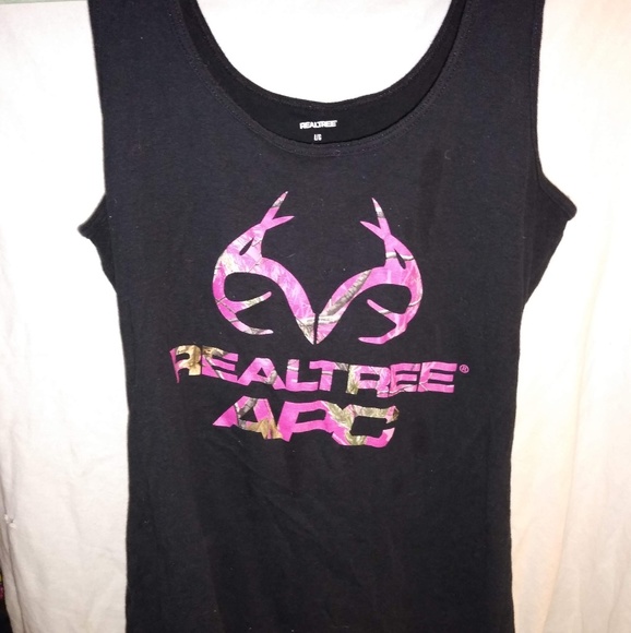 Realtree black tank sz L - Picture 1 of 2